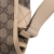 Gucci B Gucci Brown Beige Coated Canvas Fabric GG Supreme Crossbody Italy