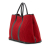 Hermès AB Hermès Red with Black Wool Fabric Ribbed and Negonda Garden Party Voyage 49 France