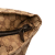 Gucci B Gucci Brown Beige Canvas Fabric GG Web Tote Italy