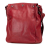 Bottega Veneta B Bottega Veneta Red Nappa Leather Leather Nappa Intrecciato Grommet Crossbody Italy