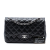 Chanel AB Chanel Black Lambskin Leather Leather Jumbo Classic Lambskin Double Flap France