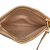 Chloé AB Chloé Brown Beige Calf Leather Mini Roy Clutch Spain