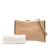 Chloé AB Chloé Brown Beige Calf Leather Mini Roy Clutch Spain