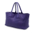 Bottega Veneta Purple Medium Lambskin Intreccio Cabat Tote Italy