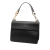 Fendi AB Fendi Black Calf Leather Smooth Kan I F Satchel Italy