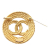 Chanel B Chanel Gold Gold Plated Metal CC Rope Brooch France