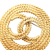 Chanel B Chanel Gold Gold Plated Metal CC Rope Brooch France