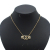 Chanel AB Chanel Gold Gold Plated Metal CC Faux Pearl and Rhinestone Flower Necklace France