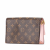 Louis Vuitton Flore Canvas Wallet on Chain Shoulder Bag Monogram