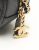 Chanel In The Loop Chain Caviar Round Clutch Bag
