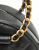 Chanel In The Loop Chain Caviar Round Clutch Bag