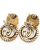 Gucci GG Lion Head Clip-on Earrings