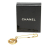 Chanel B Chanel Gold Gold Plated Metal CC Safety Pin Brooch France