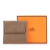 Hermès B Hermès Brown Calf Leather Epsom Bastia Coin Pouch France