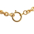 Chanel AB Chanel Gold Gold Plated Metal Lava Collection CC 24K Pendant Necklace France
