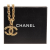 Chanel AB Chanel Gold Gold Plated Metal Lava Collection CC 24K Pendant Necklace France