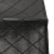 Chanel B Chanel Black Lambskin Leather Leather Double Stitched Lambskin Long Bill Wallet France