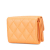 Chanel AB Chanel Orange Caviar Leather Leather Quilted Caviar 19 Compact Flap Wallet Spain
