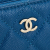 Chanel B Chanel Blue Caviar Leather Leather CC Quilted Caviar Zip Coin Purse Italy