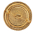 Chanel B Chanel Gold Gold Plated Metal 31 Rue Cambon Round Brooch France