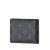 Louis Vuitton AB Louis Vuitton Black Monogram Canvas Fabric Monogram Eclipse Multiple Wallet France
