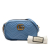 Gucci AB Gucci Blue Calf Leather Small GG Marmont Matelasse Crossbody Italy