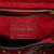 Christian Dior B Dior Red Calf Leather Medium Studded skin Lady Dior Italy