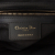Christian Dior Saddle Canvas Saddle Handbag No Strap Black