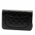 Chanel WOC Caviar Leather Quilted Flap Crossbody Black