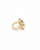 Gucci Flower Pearl Ring, size 51