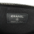 Chanel AB Chanel Black Calf Leather Bull Studded Zip Wallet Italy