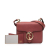 Gucci B Gucci Red Calf Leather Small 1973 Crossbody Bag Italy