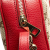 Gucci AB Gucci Brown Beige with Red Canvas Fabric GG Bree Crossbody Italy