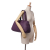 Bottega Veneta B Bottega Veneta Purple Violet Nappa Leather Leather Nappa Intrecciato Shoulder Bag Italy