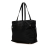 Prada B Prada Black Nylon Fabric Tessuto Saffiano Trimmed Open Convertible Tote Romania