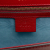 Gucci B Gucci Red Calf Leather Small Textured skin GG Ring Torchon Crossbody Italy
