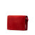 Gucci B Gucci Red Suede Leather Small GG Ring Torchon Crossbody Italy