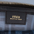 Fendi AB Fendi Gray Mesh Fabric FF Pouch Italy
