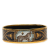 Hermès B Hermès Black with Gold Enamel Other Wide Grand Apparat Horse Bangle France