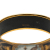 Hermès B Hermès Black with Gold Enamel Other Wide Grand Apparat Horse Bangle France