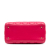 Christian Dior B Dior Pink Hot Pink Lambskin Leather Leather Medium Lambskin Cannage Lady Dior Italy