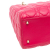 Christian Dior B Dior Pink Hot Pink Lambskin Leather Leather Medium Lambskin Cannage Lady Dior Italy