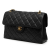 Chanel B Chanel Black Caviar Leather Leather Jumbo Quilted Caviar Double Sided Flap France