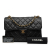 Chanel B Chanel Black Caviar Leather Leather Jumbo Quilted Caviar Double Sided Flap France