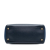 Prada B Prada Blue Navy Saffiano Leather Bicolor Lux Tote Italy