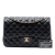 Chanel AB Chanel Black Lambskin Leather Leather Jumbo Classic Lambskin Double Flap Italy