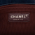 Chanel B Chanel Blue Navy Calf Leather Old Medium Quilted Glazed skin Chain Around Boy Flap Italy