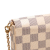 Louis Vuitton AB Louis Vuitton White Damier Canvas Fabric Damier Azur Pochette Felicie France