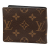 Louis Vuitton AB Louis Vuitton Brown Monogram Canvas Fabric Monogram Multiple Wallet France
