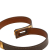 Hermès B Hermès Brown Dark Brown Calf Leather Kelly Double Tour Bracelet France